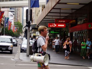 Oxford Circus Evangelist